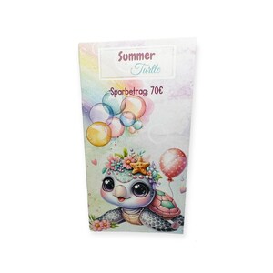 Klappkarte „Summer Turtle“ A6