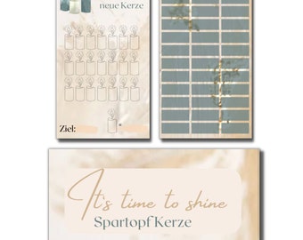 Spartopf „Neue Kerze“