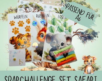 Sparchallenge Set „Safari“ A6