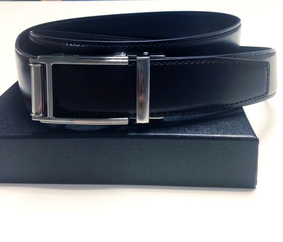 Automatic Leather Belt Ratchet Belt With Automatic Belt Buckle One Size for Men Etsy UK