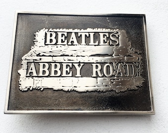 Vintage 2007 - Abbey Road belt buckle, music, belt buckle for men, women, gift, wedding