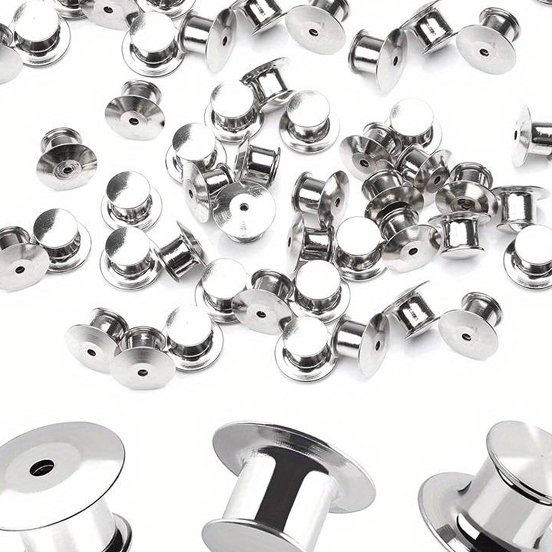 Locking Pin Backs Pin Locks Keepers for Enamel Lapel Pins Etsy
