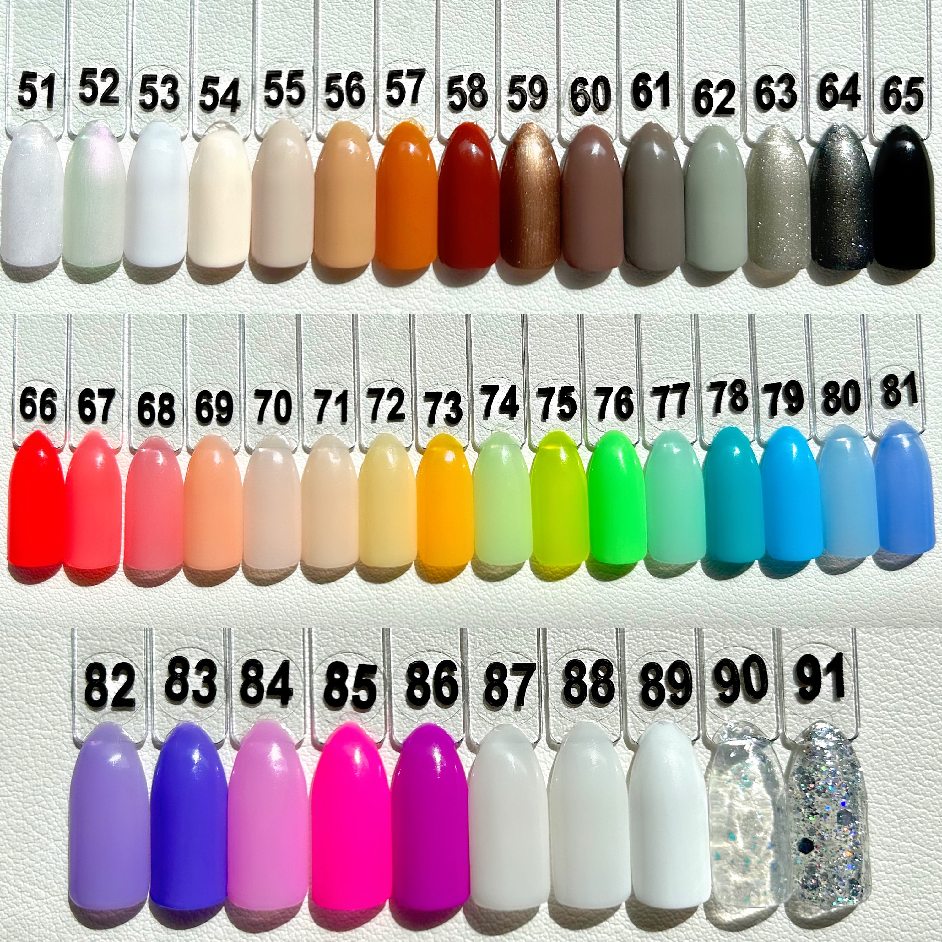 ネイル Press On, Customizable, More Colors and Shapes Available, Square