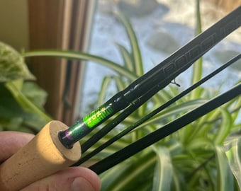 Chestonia Rainshadow 8' 6" 5 wt. 4pc. Rainshadow Graphite Fly Rod Hand Made in Michigan by Mark