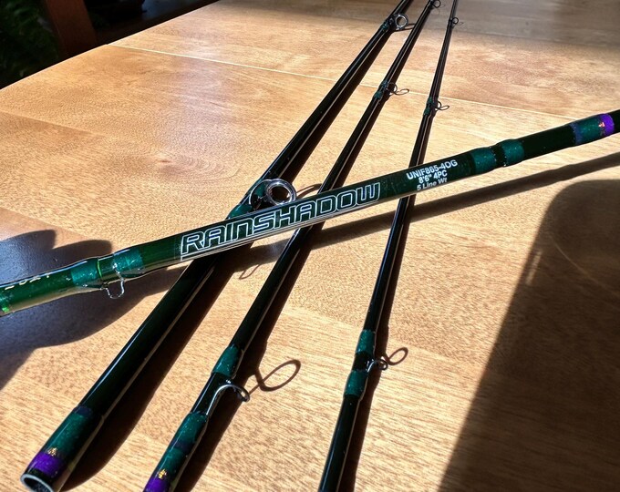 Chestonia Rainshadow 8' 6" 5 wt. 4pc. Rainshadow Graphite Fly Rod Hand Made in Michigan by Mark