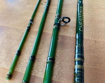 Chestonia 8' 5 wt. Moss Green Fiberglass Fly Rod