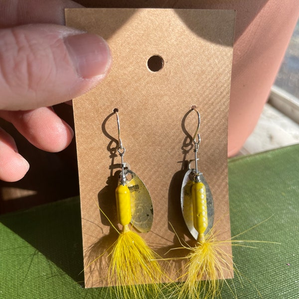 Fishing Lure Earring Etsy