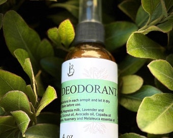 Desodorante cítrico natural: aceites esenciales veganos, aroma refrescante