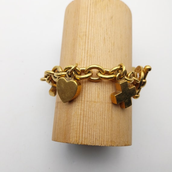 Vintage gold plated bracelet, Agatha Paris brand - image 2
