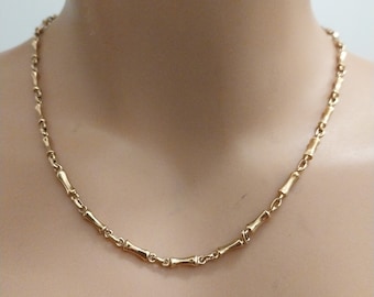 Gold plated vintage necklace