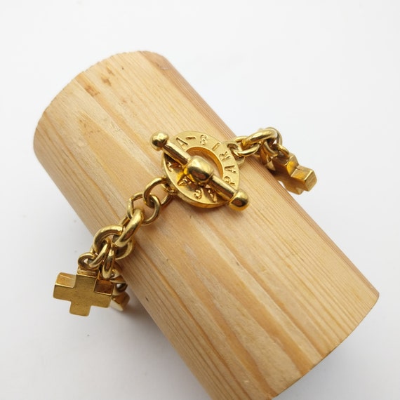 Vintage gold plated bracelet, Agatha Paris brand - image 1