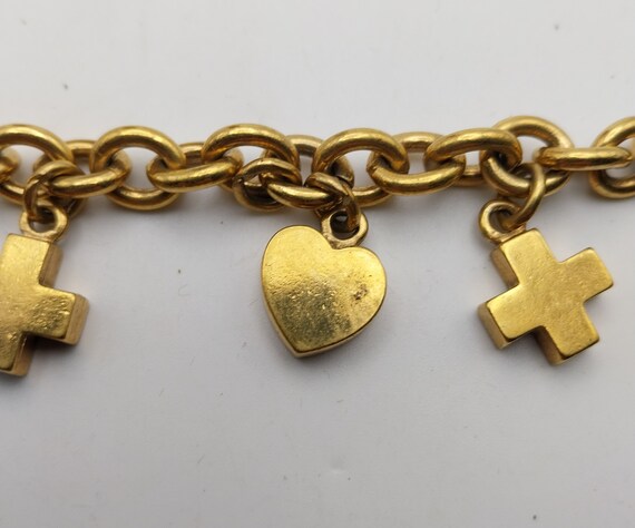 Vintage gold plated bracelet, Agatha Paris brand - image 5