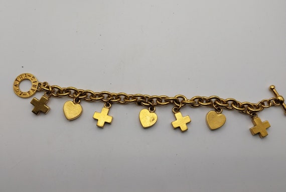 Vintage gold plated bracelet, Agatha Paris brand - image 4