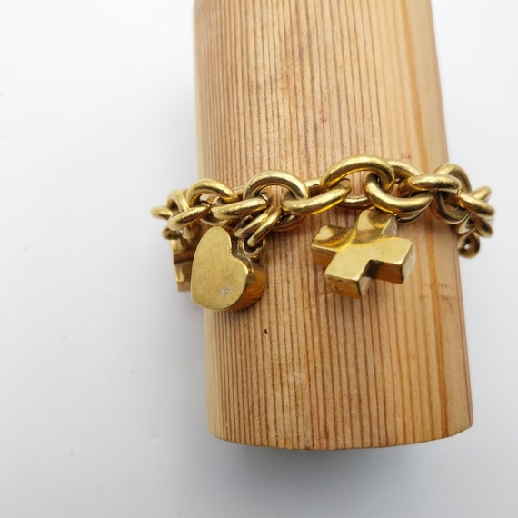 Vintage gold plated bracelet, Agatha Paris brand - image 3