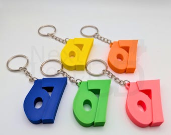 67 Meme Keychain – Quirky Funny Gift, Viral Internet Key Ring, 3D Printed