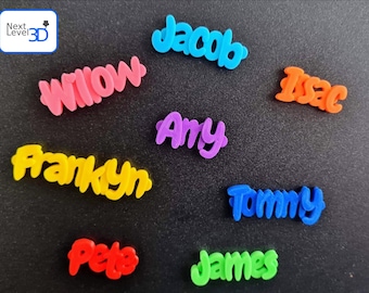 Personalised Fridge Magnet - 3D Printed - Custom Fridge Magnet - Custom Name - Party Bag Fillers - Small Gifts - Whiteboard Magnet