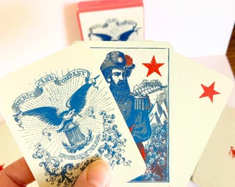 Historic Union Playing Cards – 1862 Facsimile Edition (2004) – New, Rare & Collectible Cartomancy Deck