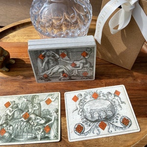 1806 Historical Playing Cards – Facsimile Limited Edition Fournier 2004 | Reproduction | Collectible & Divination