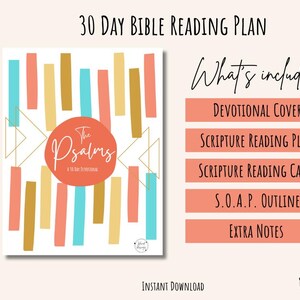 Der Psalmen 30 Tage Bibelleseplan