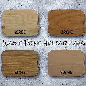 Personalisierte Brotdose Edelstahl mit Vesperbrett, Brotdose Kinder, Brotdose Erwachsene, Lunchbox, Kinder, Erwachsene Bild 5