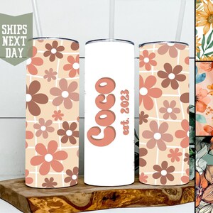 Coco Gift, Mothers Day Gift, Personalized Coco Gifts, New Coco Gift, Birthday Gifts for Coco, 20 Oz Skinny Tumbler Travel Mug, Coco Reveal