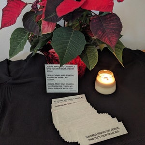 Short prayer cards (ejaculations)