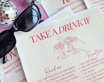 Digital Bachelorette Party Game for Bridal Party Fun Over Under Game Download Would She Rather Printable Drinking Game Bridal Trivia