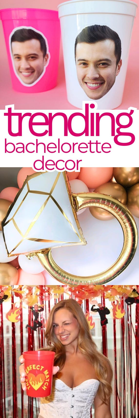 EVJF Decorazioni in oro rosa - Bride to Be Party Decorazioni con palloncini EVJF, fascia in raso, tenda in stagnola, velo da sposa, proposta di matrimonio, fidanzamento, addio al nubilato
