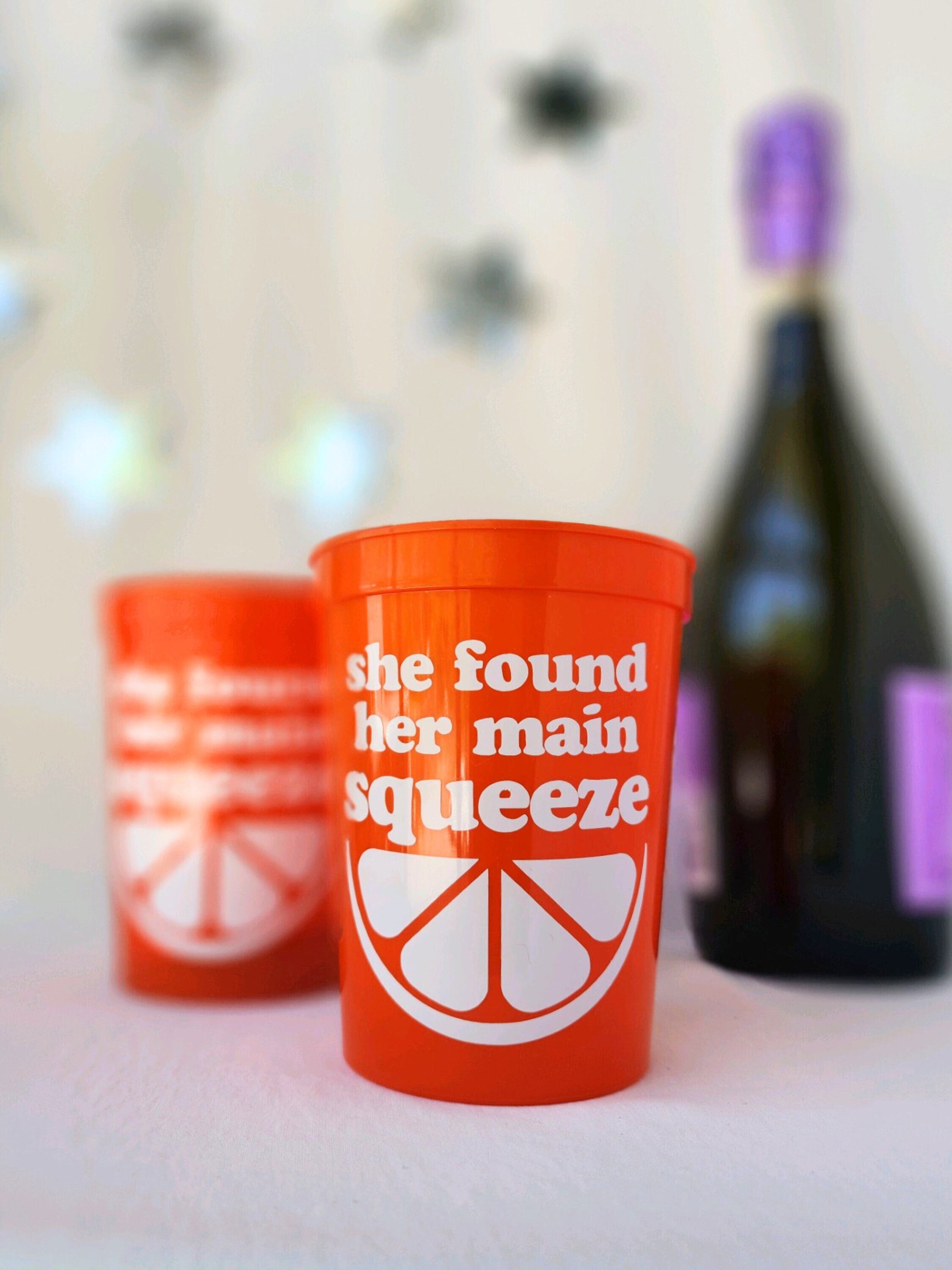 She Found Her Main Squeeze Shower Cup for Bridal Shower Citrus Theme ...