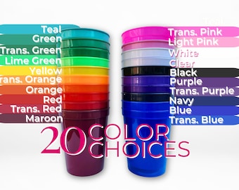 Blank Stadium Cup Plastic Reusable Plastic Cup 16 Oz Blank Plastic Cup for Crafting Blank Party Favors DIY Cup Alternative Gift Basket