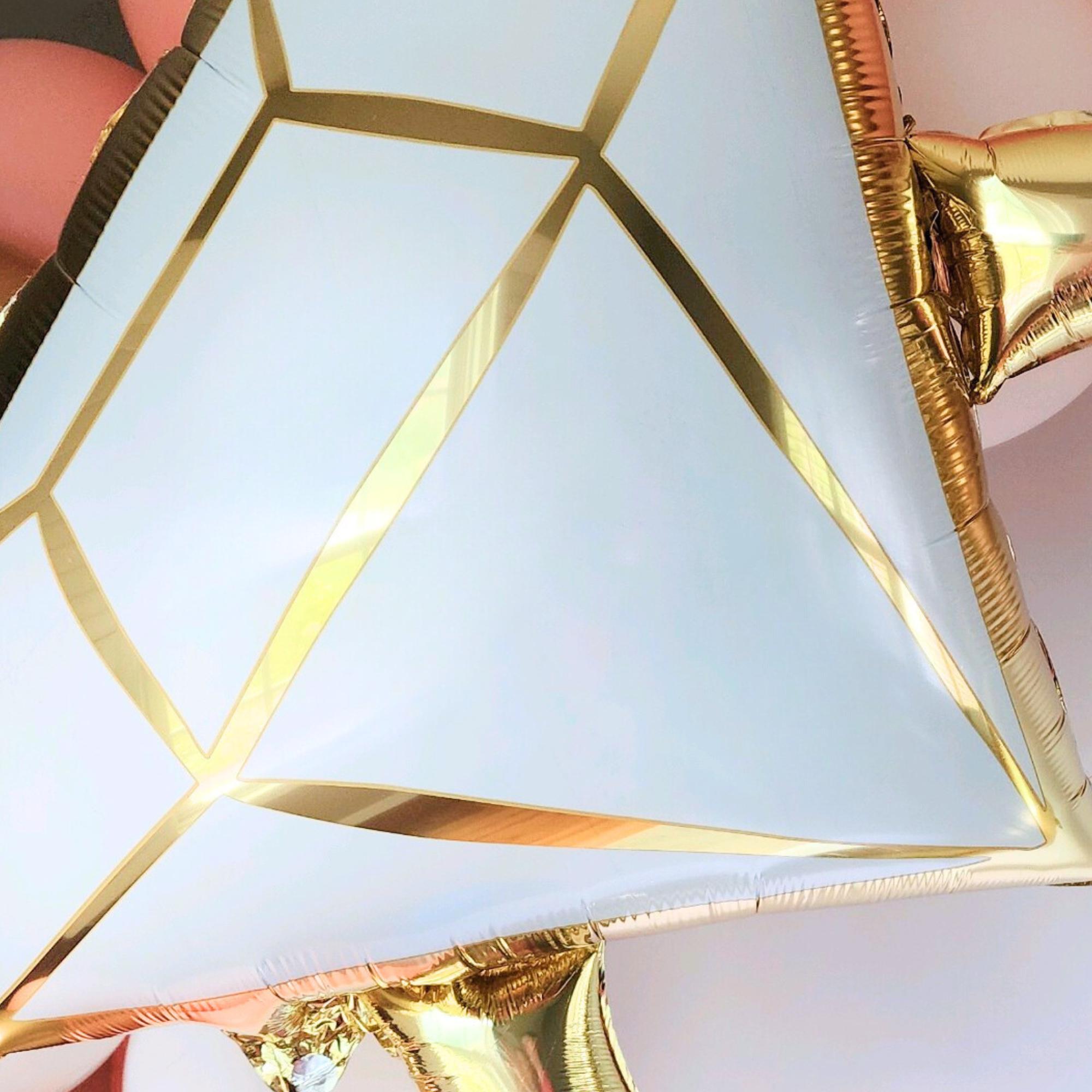 57 pezzi Decorazioni per festa di fidanzamento in oro - Decorazioni