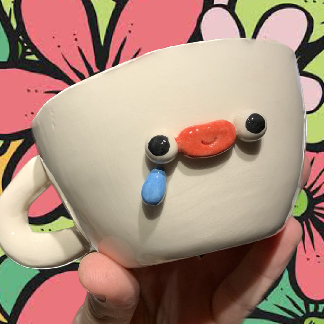 Cute Undi Ceramic Coffee Mug Cute Pottery Mug Handmade Etsy