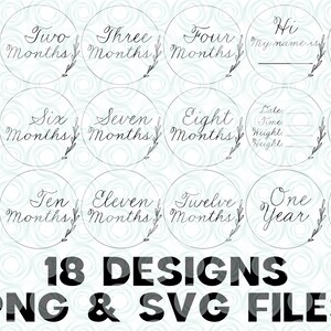 Svg bébé | Lot bébé SVG | Jalon bébé svg | Annonce de bébé Svg | Svg nouveau-né | SVG manuscrit | Grenouillère bébé svg | Svg bébé feuille