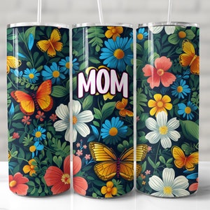 Mom Tumbler Wrap, Mom Tumbler, Mom Tumbler SVG, Mom Cup Wrap, 20oz Skinny Tumbler Sublimation Design, Seamless Tumbler Wrap, Mother, Mama