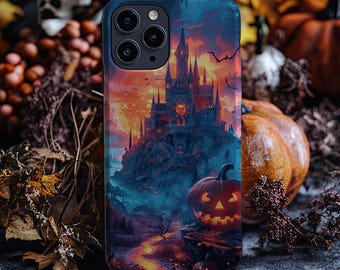 Halloween Spooky Phone Case Goth Phone Case Gothic Cute Phonecase Aesthetic iPhone 15 14 13 12 11 Samsung Galaxy Ghost Fall Dark Cottagecore