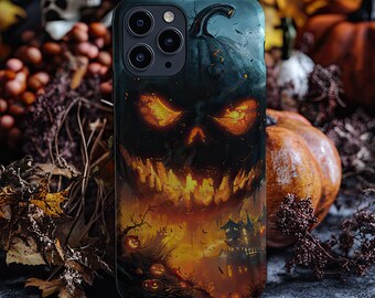 Halloween Spooky Phone Case Goth Phone Case Gothic Cute Phonecase Aesthetic iPhone 15 14 13 12 11 Samsung Galaxy Ghost Fall Dark Cottagecore