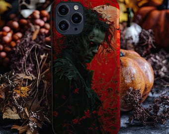 Halloween Spooky Phone Case Goth Phone Case Gothic Cute Phonecase Aesthetic iPhone 15 14 13 12 11 Samsung Galaxy Ghost Fall Dark Cottagecore