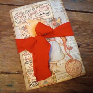 Handmade Christmas Junk Journal, Planner, Diary
