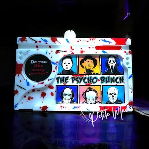 Psycho Bunch - Plateau sur le thème de l'horreur - Déco d'Halloween