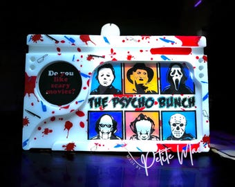 Psycho Bunch - Horror Themed Tray - Halloween Decor