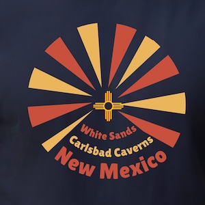New Mexico National park tshirt, White Sands NP top, Carlsbad Caverns NP shirt, New Mexico State shirt, RV Camping tee, land of enchantment