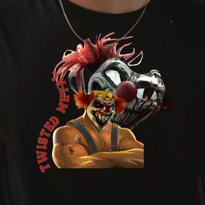 Sweet Tooth Twisted Metal t-shirt, Retro video gaming shirt, Classic video game tee, Vintage gaming shirt, Car combat game tee, Needles Tee
