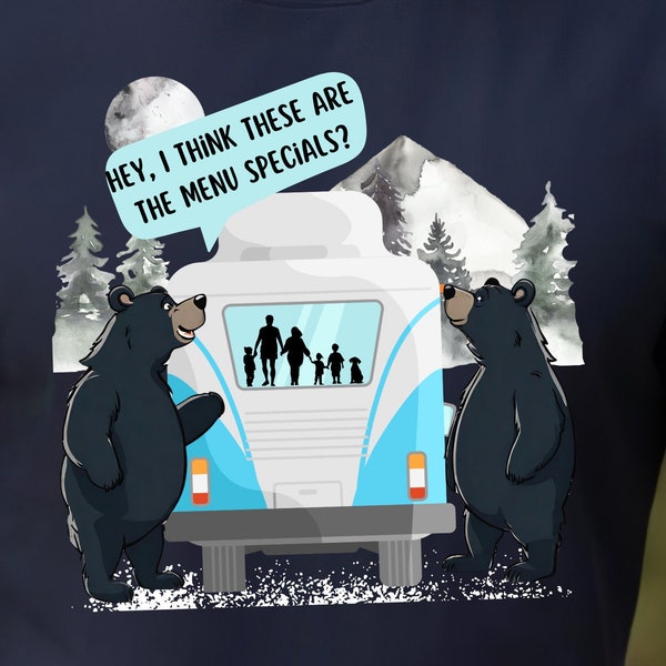 Hilarious Bear-themed t-shirt, Funny hiking t-shirt, Wanderlust tee, Outdoor Animal tee, Funny outdoor Camping t-shirt, Bear lover t-shirt