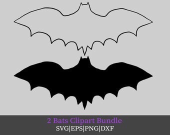 Halloween Clipart Bundle, Bat Sublimation, Hand drawn vector bat, Halloween Stickers, Bat Glass Wrap, Bat Tumbler, Bats SVG, Halloween Decor