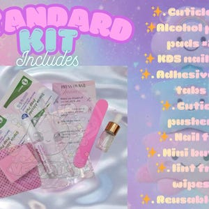 Y2K Rockstar Press On Nails | Cyber Zebra Print, 3D Charms, Hand Painted Duck Nails image 7