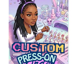Custom Press-On Nails Order: Dream Set Design
