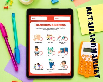 Emotions Activity for Kids  Version Printable Toddler Feeling Chart Quiet Book Page Preschool Homeschool Pre-K Learning  Game