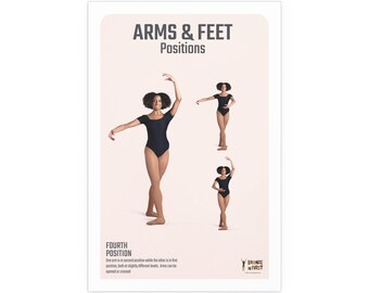 Fourth Position - Arms & Feet Poster