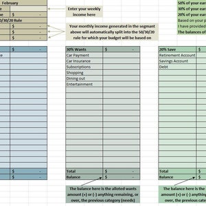 50.20.30 Budget Calculator