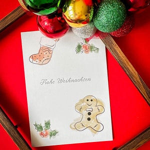 Frohe Weihnachten - Weihnachtskarte
